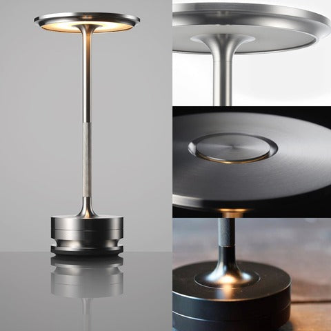 Tuzwa Cordless Table Lamp – Rechargeable Touch Dimmable Lamp with 5200mAh Battery, 4 Brightness Levels & Warm LED Light