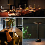 Tuzwa Cordless Table Lamp – Rechargeable Touch Dimmable Lamp with 5200mAh Battery, 4 Brightness Levels & Warm LED Light