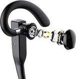 Tuzwa Bluetooth Headset with Microphone – Wireless Bluetooth 5.1 Earpiece with Dual CVC8.0 Noise-Cancelling Mics, 20–25H Talk Time & Adjustable Ear Hook