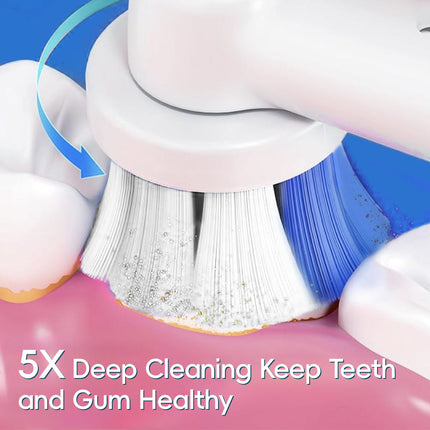Rechargeable Electric Toothbrush with 6 Heads – image 4