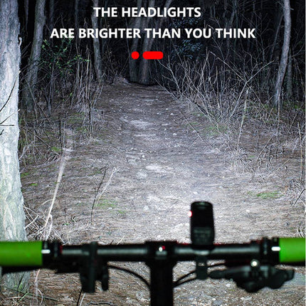 Bike Lights Front and Rear Set USB Rechargeable, IPX6 Waterproof Bike Taillight