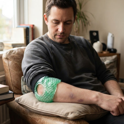 Ice Pack for Knee and Shoulder, Hot and Cold Compress Heat Wrap for Ankle