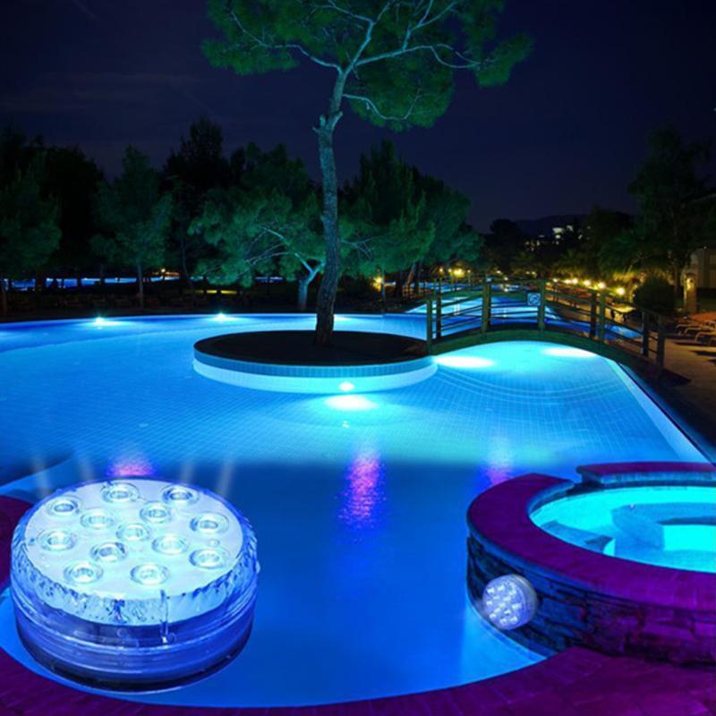 Illuminated Celebration | Waterproof Magnetic Suction Cup LED Light with Remote Control | 12 Color Options for Festive Atmosphere 0