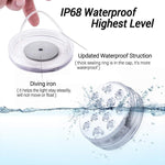 Illuminated Celebration | Waterproof Magnetic Suction Cup LED Light with Remote Control | 12 Color Options for Festive Atmosphere 3