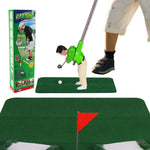 Indoor Golfing Set | 5-Piece Golf Club Set with Putting Mat & Balls | Perfect for Home Practice 7