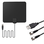 Indoor TV Antenna | Digital HD Antenna with Powerful Reception | Universal Compatibility for Free Local Channels 0