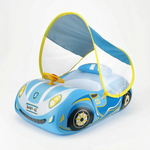 Inflatable Car Pool Float for Toddlers with Removable Canopy | Engaging Design for Safe Water Fun 7