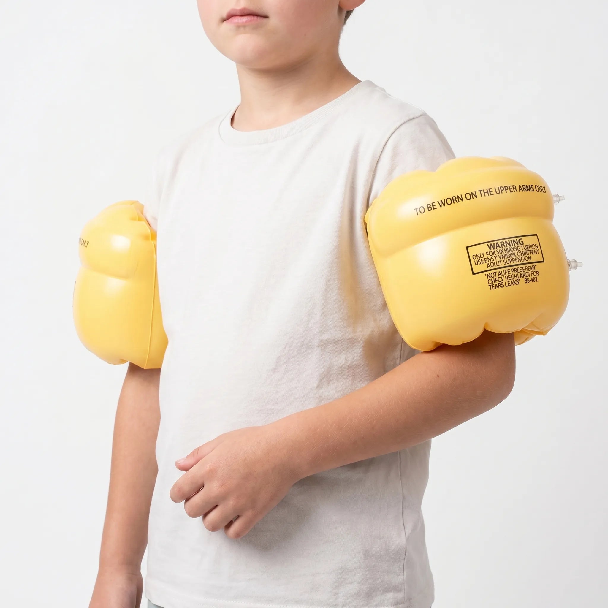 Inflatable Swim Armbands with Segmented Design | Travel-Friendly Floatation Aids for Kids and Adults 0