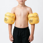 Inflatable Swim Armbands with Segmented Design | Travel-Friendly Floatation Aids for Kids and Adults 2