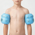 Inflatable Swim Armbands with Segmented Design | Travel-Friendly Floatation Aids for Kids and Adults 4
