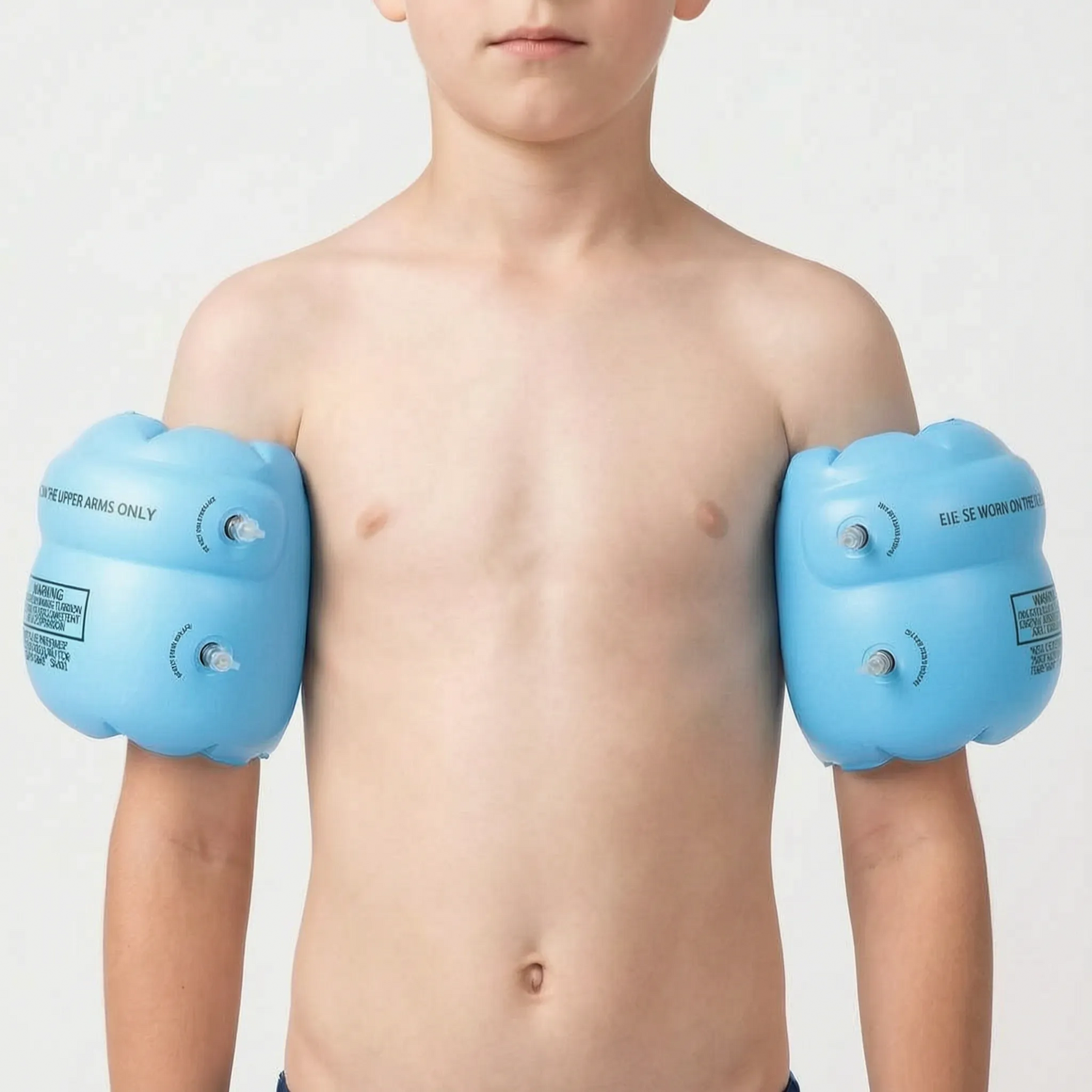 Inflatable Swim Armbands with Segmented Design | Travel-Friendly Floatation Aids for Kids and Adults 4