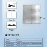 InfraGlow Panel | Light Therapy Device with 225 LEDs | Skin Rejuvenation & Muscle Relaxation 6