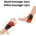 Infrared Hot Compress Ankle Massager with 5 Heating Levels | Adjustable Vibration for Pain Relief 10