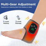 Infrared Hot Compress Ankle Massager with 5 Heating Levels | Adjustable Vibration for Pain Relief 3