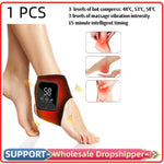 Infrared Hot Compress Ankle Massager with 5 Heating Levels | Adjustable Vibration for Pain Relief 9