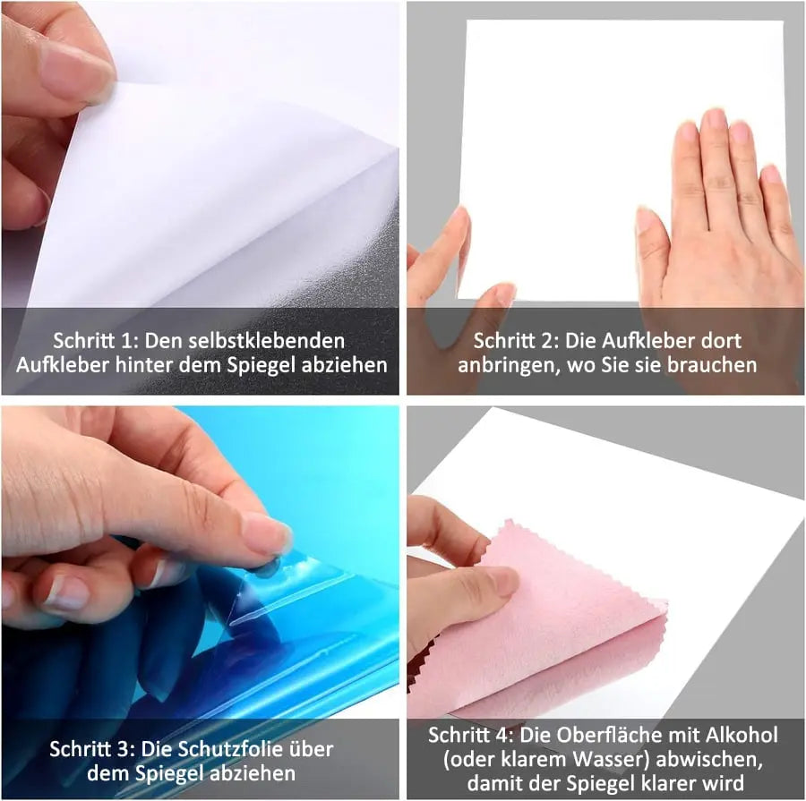 Innovative Mirror Film | Ultra-Flexible Shatterproof Solution for Safety 4