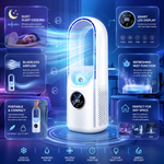 Innovative Portable Air Conditioner | Bladeless Cooling with Quiet Operation | Compact Design for Comfortable Spaces 3
