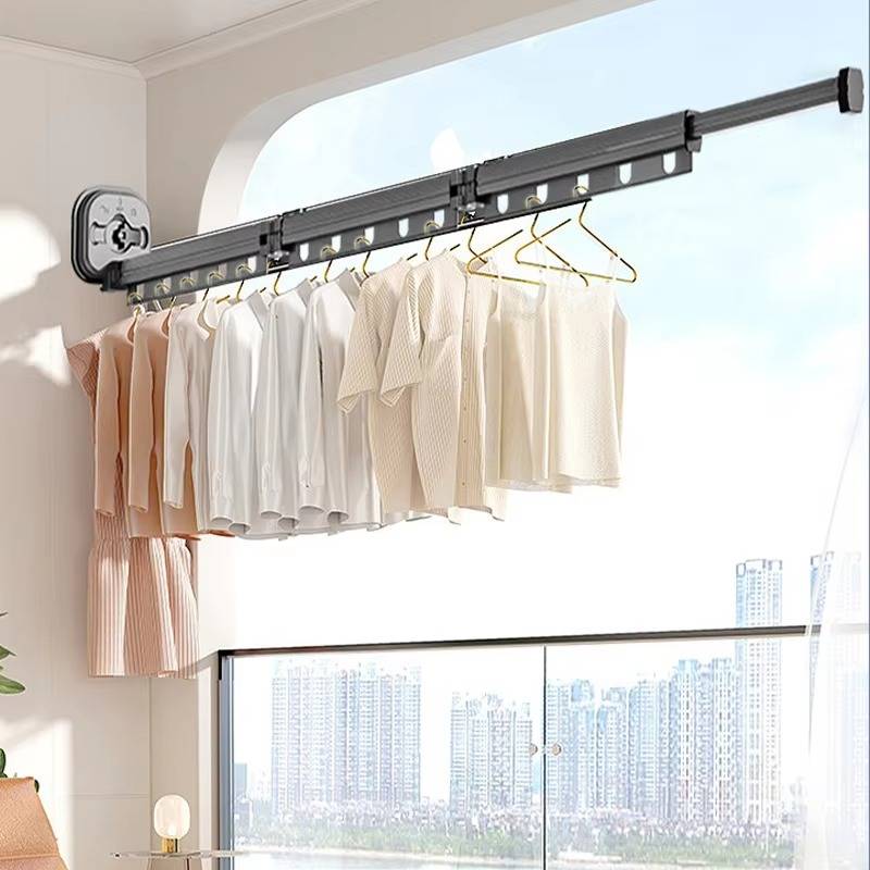 Innovative Wall-Mounted Laundry Drying Rack with 540° Folding Design | Space-Saving Solution for Efficient Drying 0