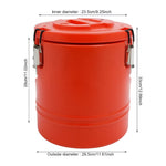 Insulated Food Container | 15L Thermal Storage Bucket for Hot & Cold Meals 5