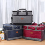 Insulated Lunch Bag with Zippered Closure | Soft Sided Cooler for Fresh Food Storage 7