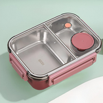 Insulated Stainless Steel Lunch Box with Leakproof Lid | Compact Food Container for Warm Meals 10