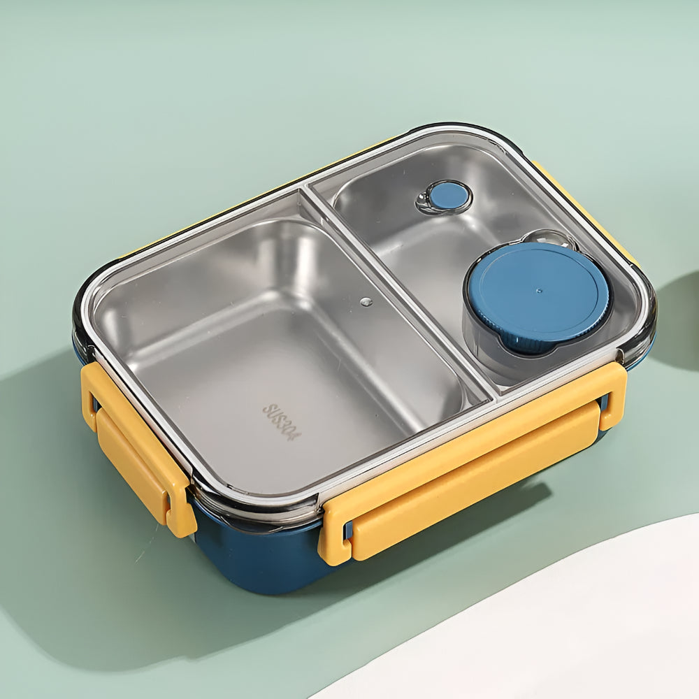 Insulated Stainless Steel Lunch Box with Leakproof Lid | Compact Food Container for Warm Meals 4