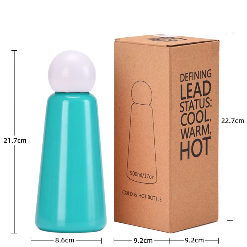 Insulated Water Bottle with Double-Wall Vacuum Technology | Keeps Drinks Hot for 12 Hours & Cold for 24 Hours 4