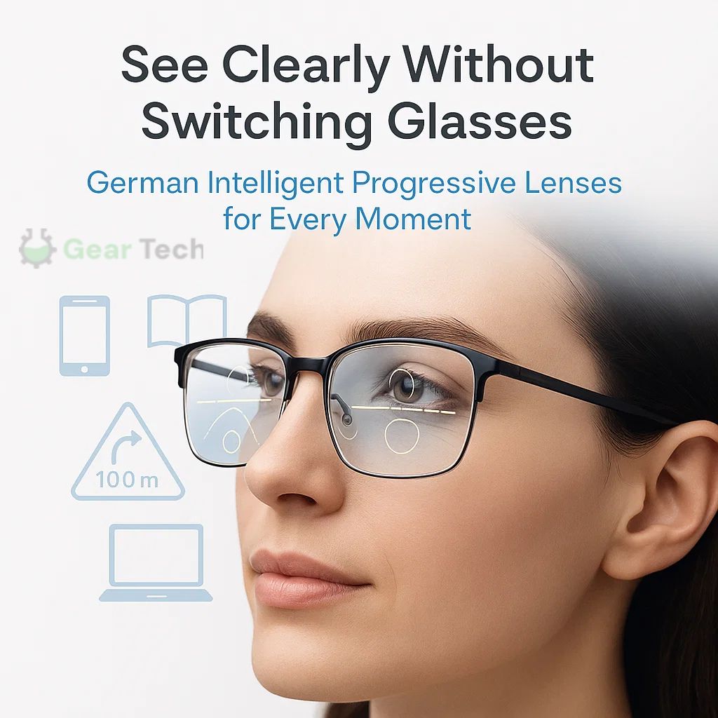 Intelligent Progressive Glasses | Cutting-Edge Multifocal Lenses for All-Day Clarity 8