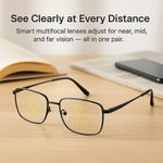 Intelligent Progressive Glasses | German Technology with Adaptive Light | All-in-One Vision Solution 2