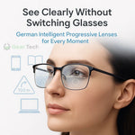 Intelligent Progressive Glasses | German Technology with Adaptive Light | All-in-One Vision Solution 8