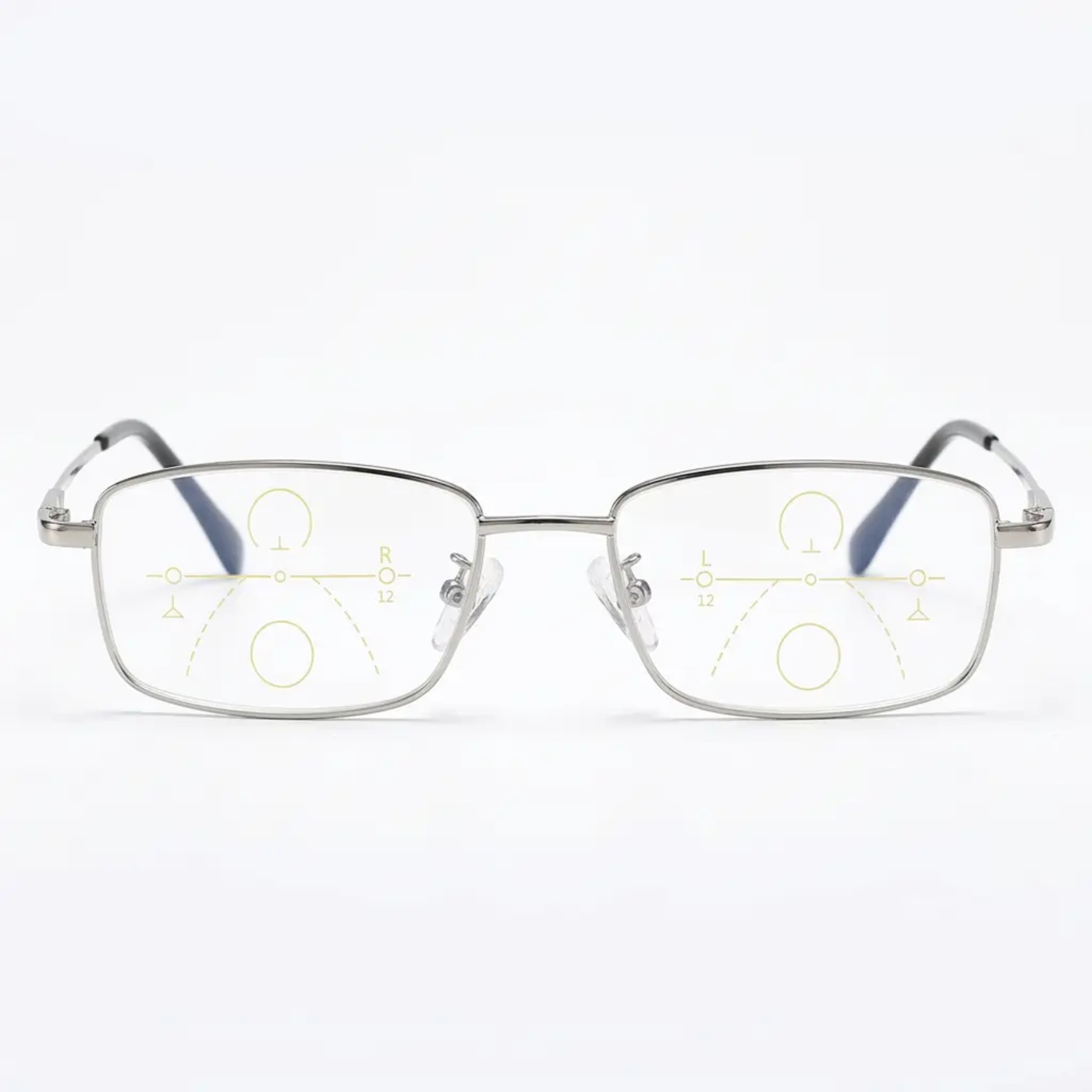 Intelligent Progressive Glasses | Multifocal Lenses with Three-Zone Design | Lightweight Frame for All-Day Clarity 0