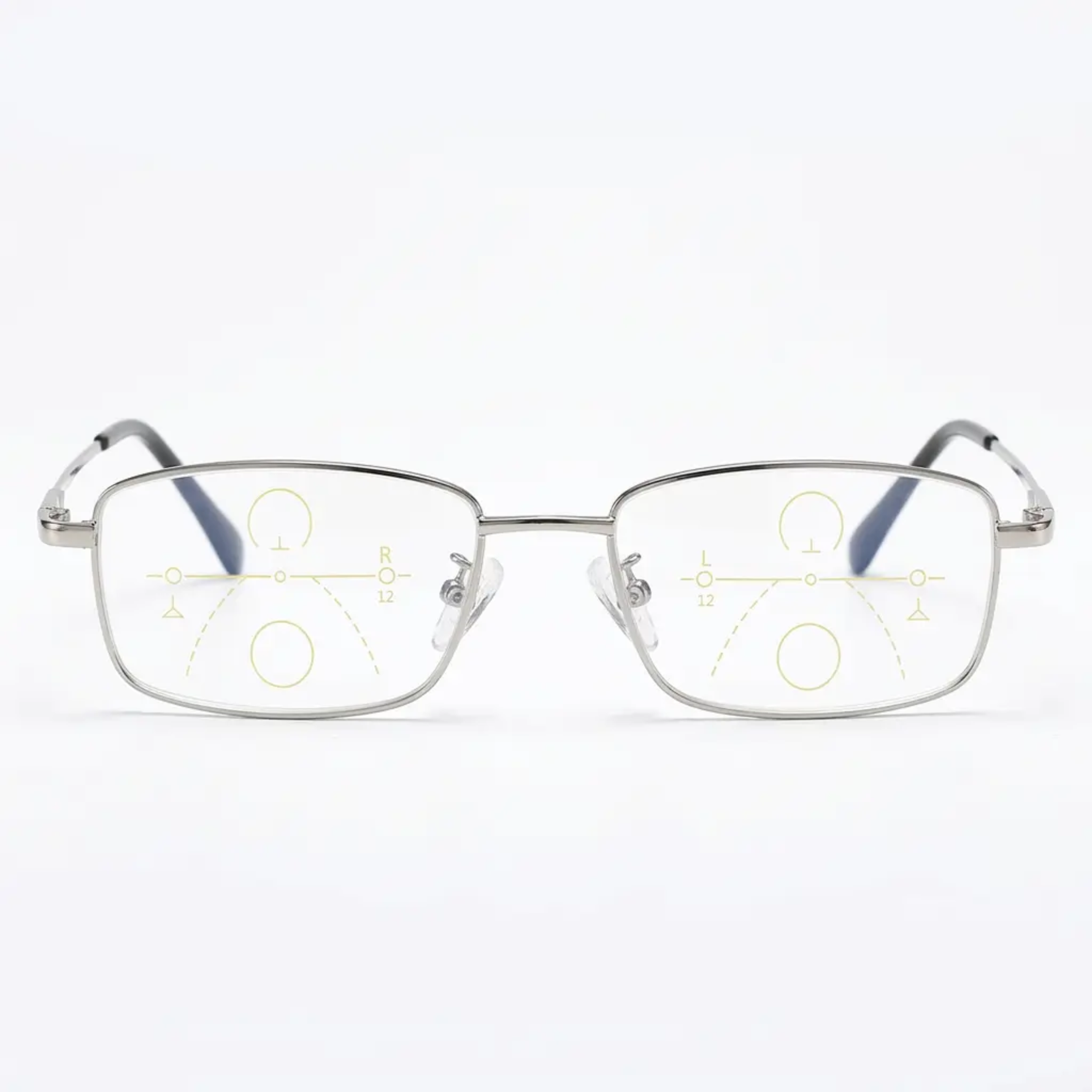 Intelligent Progressive Glasses | Multifocal Lenses with Three-Zone Design | Lightweight Frame for All-Day Clarity 0