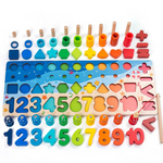 Interactive Montessori Wooden Activity Board for Toddlers with Colorful Learning Features | Educational Toy for Cognitive Development 1