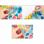 Interactive Montessori Wooden Activity Board for Toddlers with Colorful Learning Features | Educational Toy for Cognitive Development 5