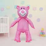 Interactive Plush Dog Bear Chew Toy with Reinforced Stitching | Fun Design for Engaging Play 2
