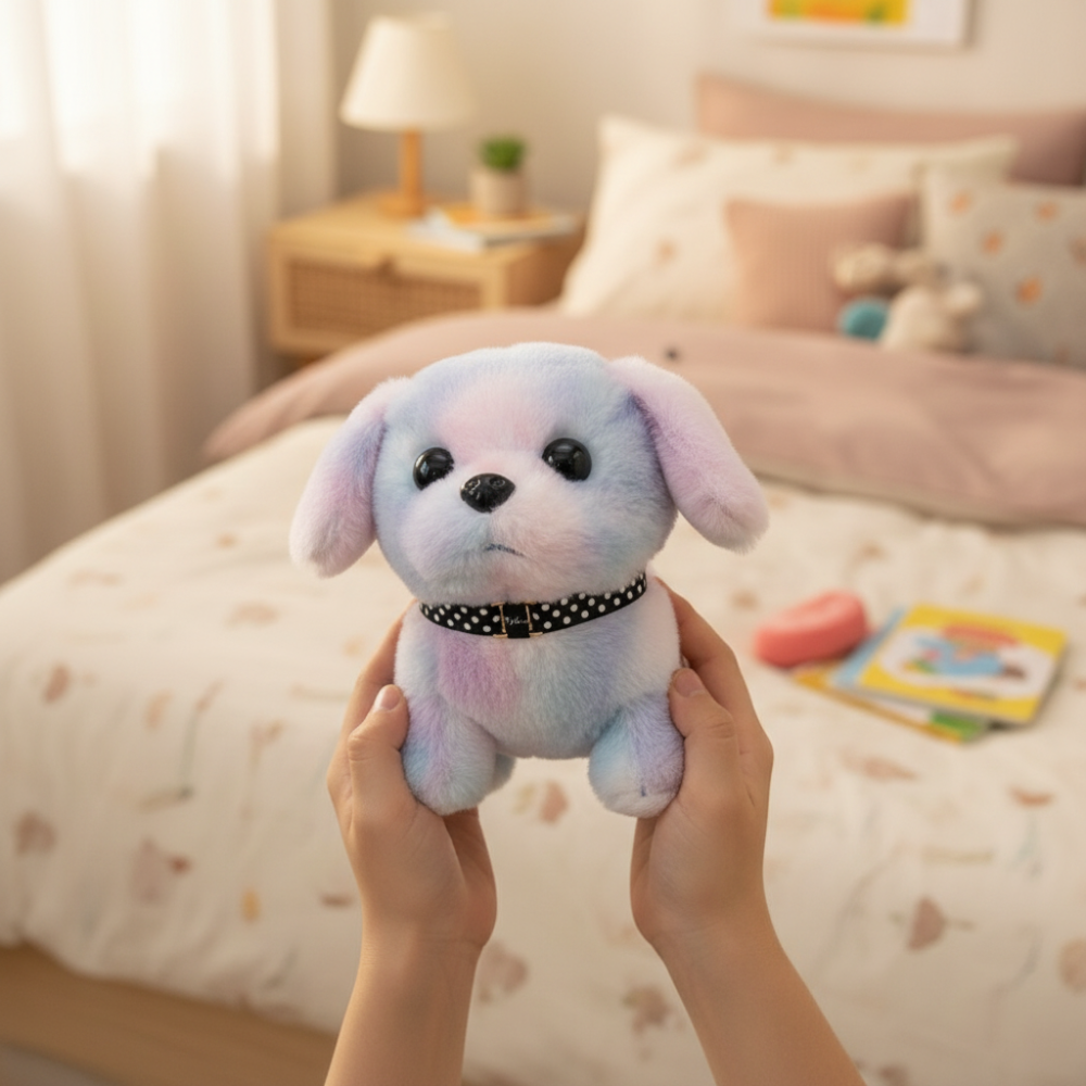 Interactive Plush Dog Toy | Walking & Barking Puppy Figure for Engaging Play 5