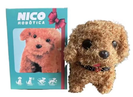 Interactive Plush Dog | Realistic Movements & Touch Response | Comforting Companion for All Ages 0