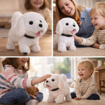 Interactive Plush Puppy Toy | Realistic Walking Robot Dog with Barking Sounds | Engaging Indoor Play for Kids 5