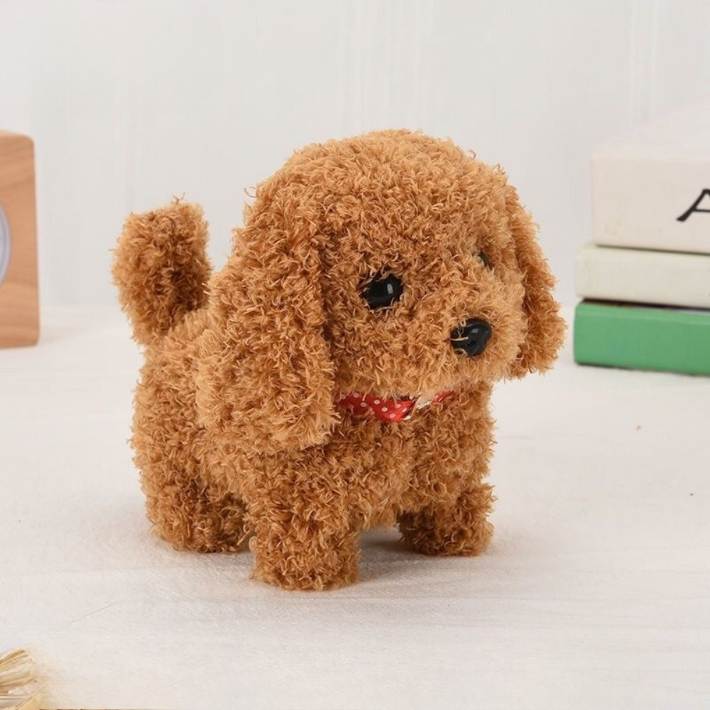 Interactive Plush Puppy Toy | Walking & Barking Robot Dog for Fun Play 0