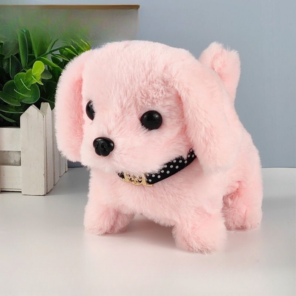 Interactive Plush Puppy Toy | Walking & Barking Robot Dog for Fun Play 4