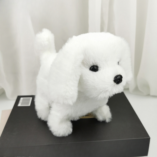 Interactive Plush Robot Puppy Toy with Walking & Barking Features | Engaging Companion for Kids 1