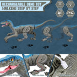 Interactive RC Dinosaur | Realistic Velociraptor with Sound Effects | Engaging Play for Imaginative Adventures 3