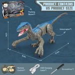 Interactive RC Dinosaur | Realistic Velociraptor with Sound Effects | Engaging Play for Imaginative Adventures 4