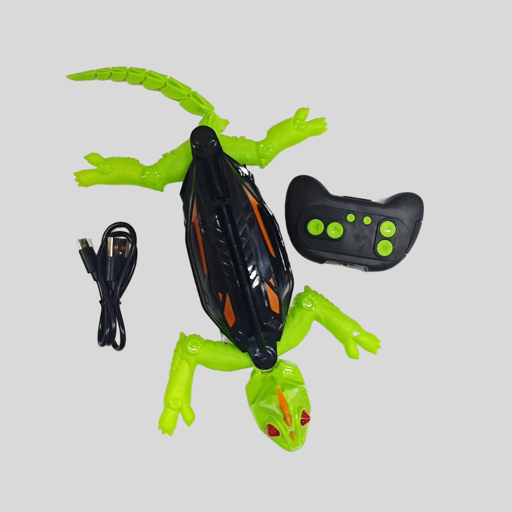 Interactive RC Lizard & Cockroach Robot Toy with Wall Climbing Action | USB Rechargeable Indoor Fun for Kids 0