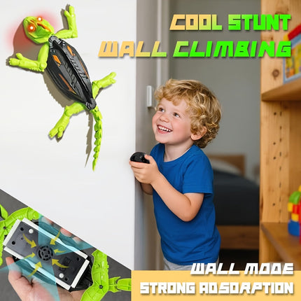 Interactive RC Lizard & Cockroach Robot Toy with Wall Climbing Action | USB Rechargeable Indoor Fun for Kids 4