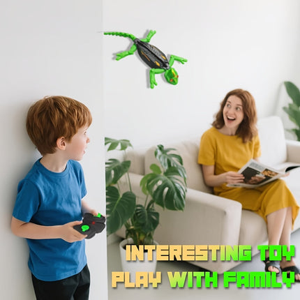Interactive RC Lizard & Cockroach Robot Toy with Wall Climbing Action | USB Rechargeable Indoor Fun for Kids 5