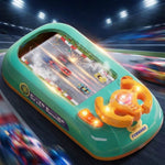 Interactive Racing Game Console | 200 Challenges with Steering Wheel | Screen-Free Skill Development for Kids 0