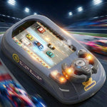 Interactive Racing Game Console | 200 Challenges with Steering Wheel | Screen-Free Skill Development for Kids 9