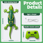 Interactive Remote Control Toy Lizard with Wall Climbing Action | Engaging Indoor Play for Kids 5
