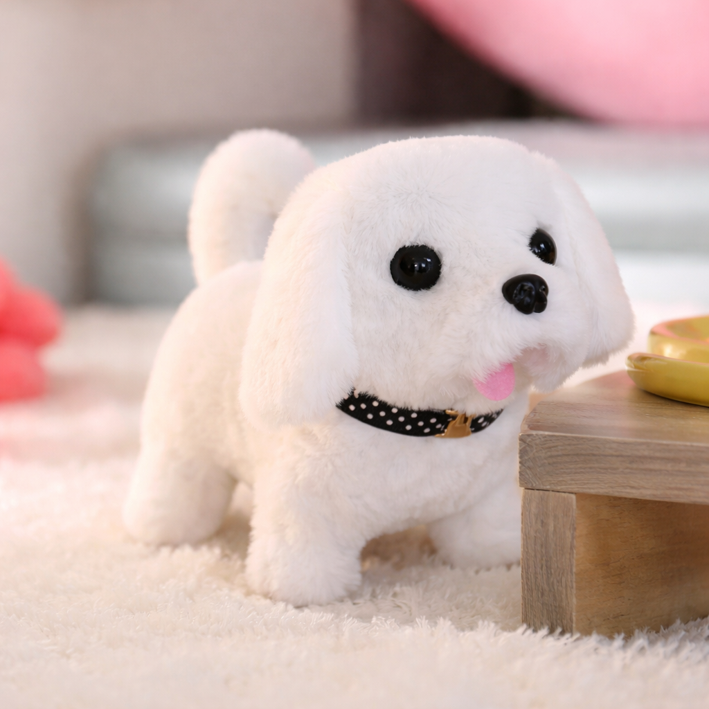 Interactive Robot Dog Toy | Walking & Barking Plush Puppy for Engaging Play 5